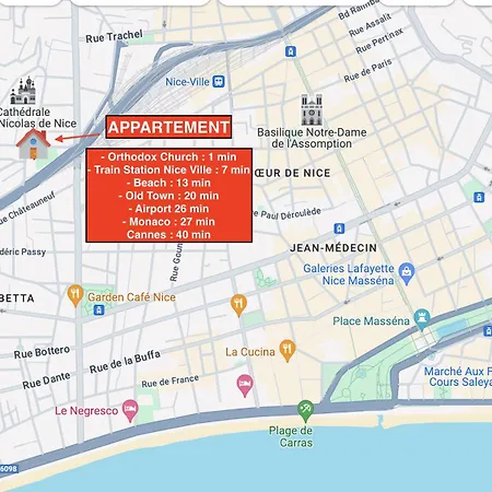 Rénové Au Centre Apartamento Niza